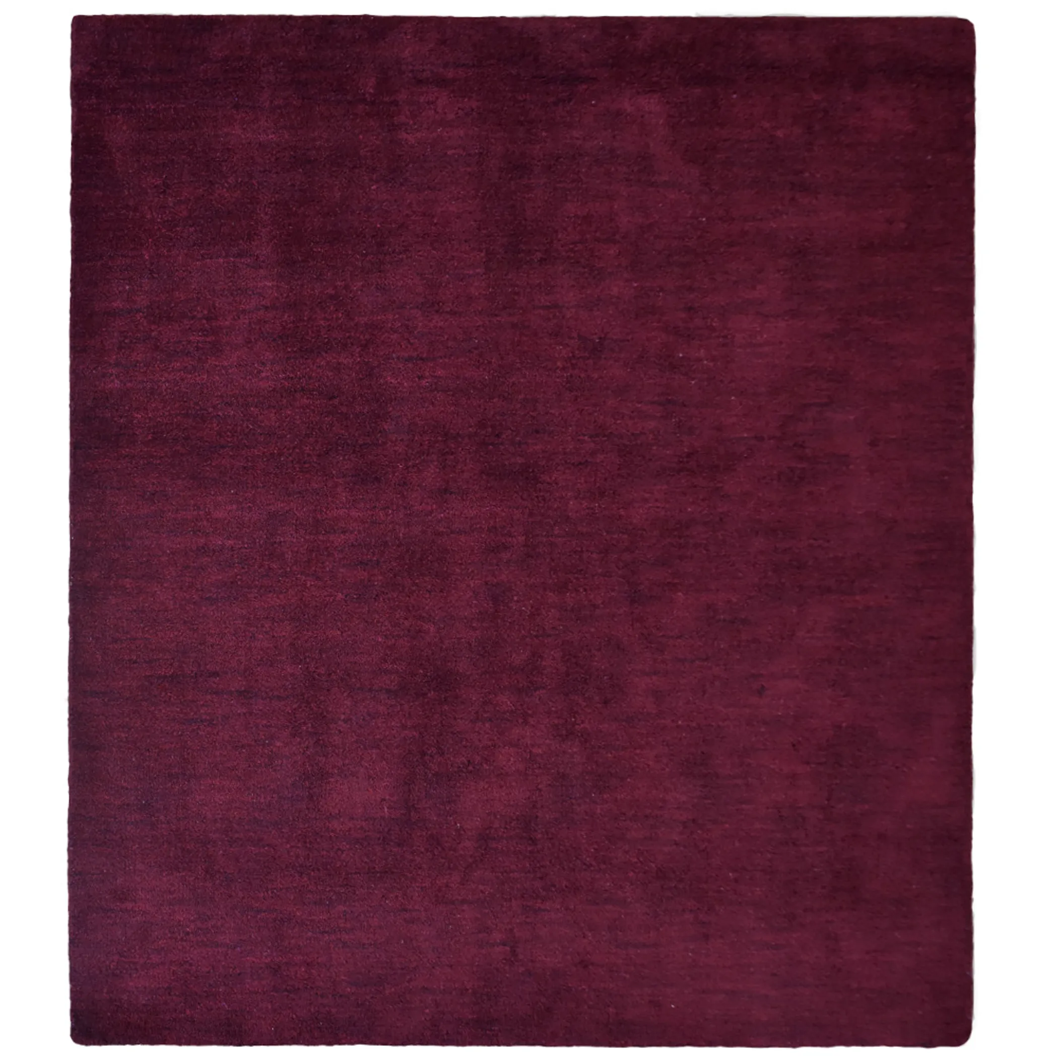 Thảm vuông dệt thắt tay pha lụa Rugsotic Carpets màu trơn - Ảnh 2