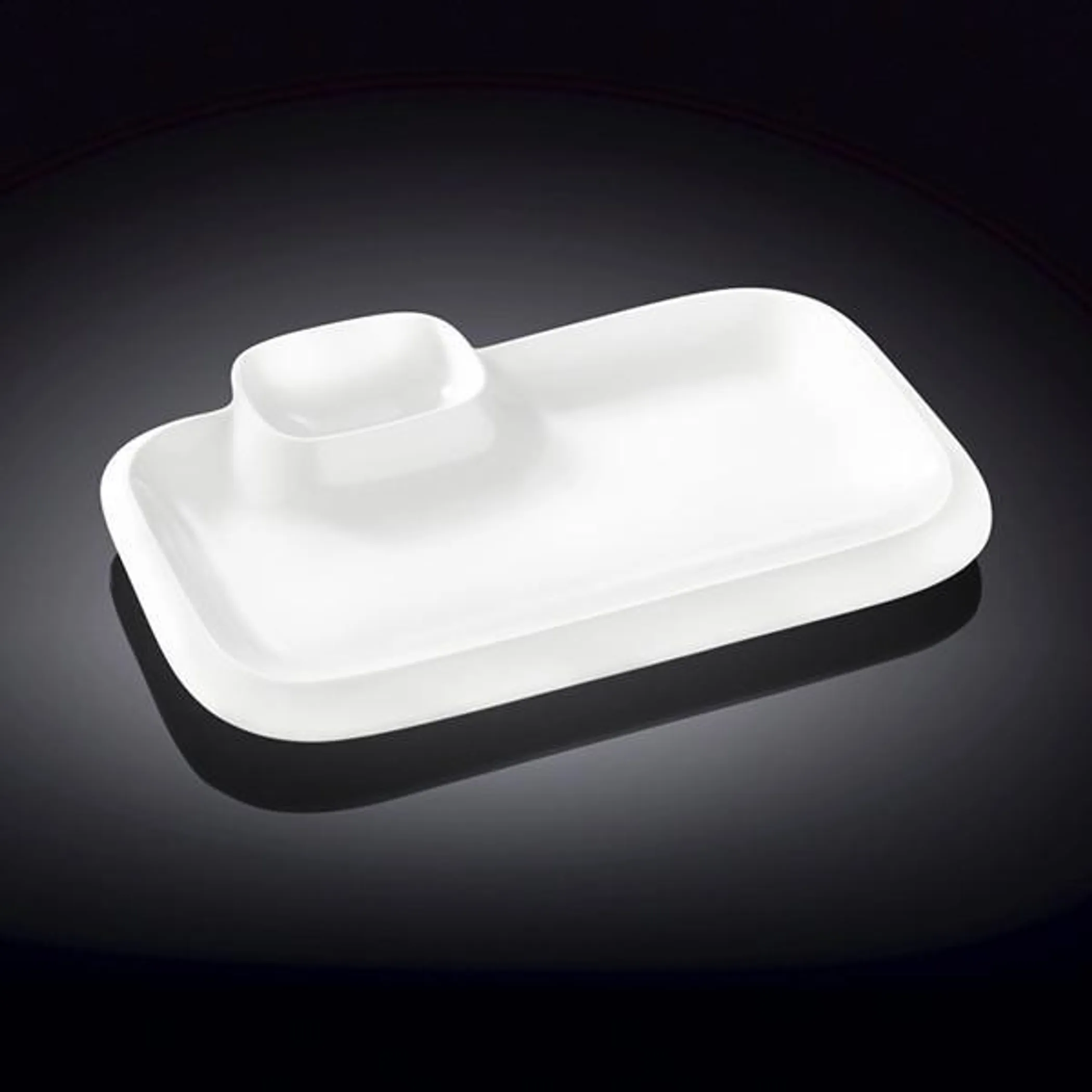 Đĩa phục vụ hình chữ nhật 25,5 x 15 cm - Ảnh 2