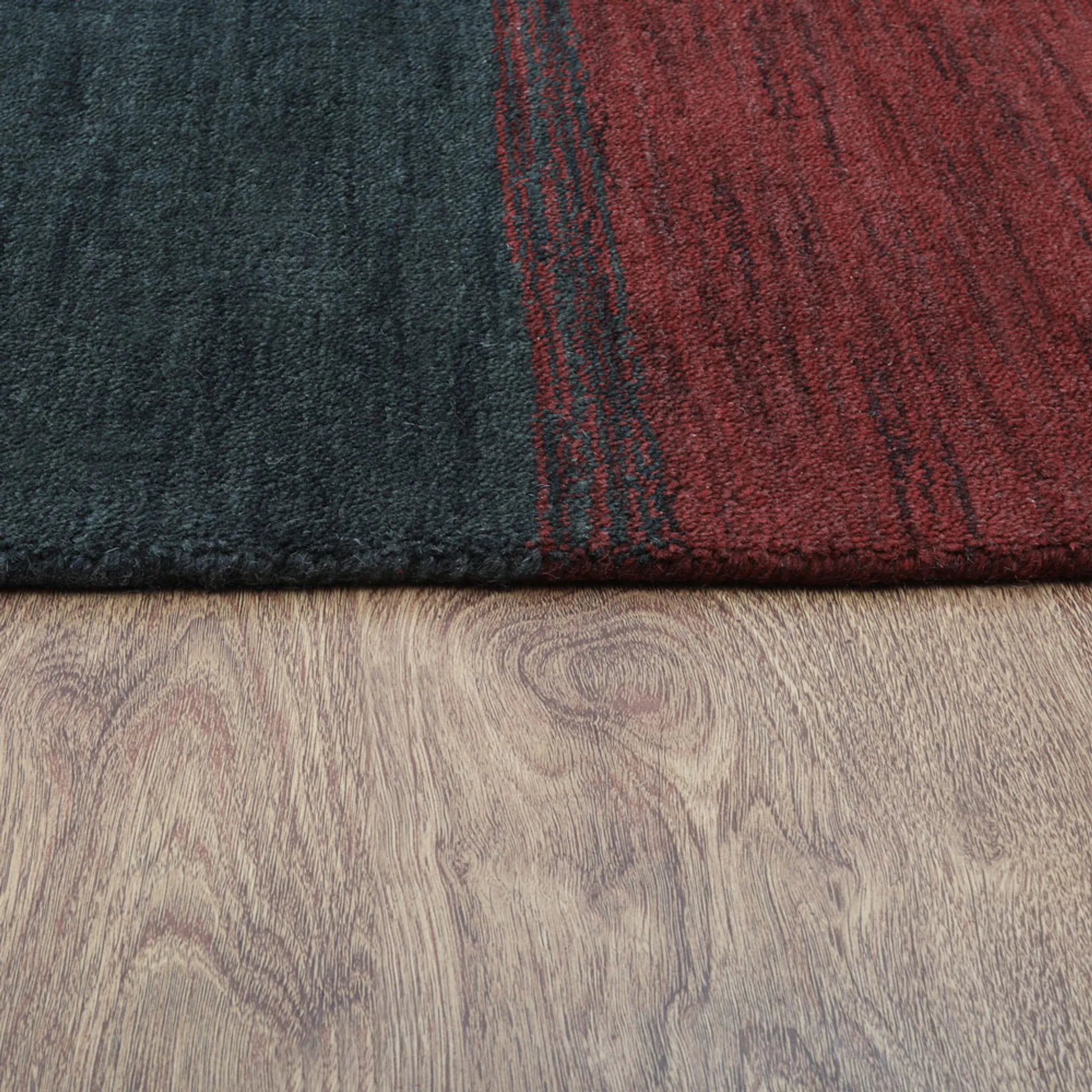 Thảm len dệt thắt tay Rugsotic Carpets phong cách đương đại đa sắc - Ảnh 4