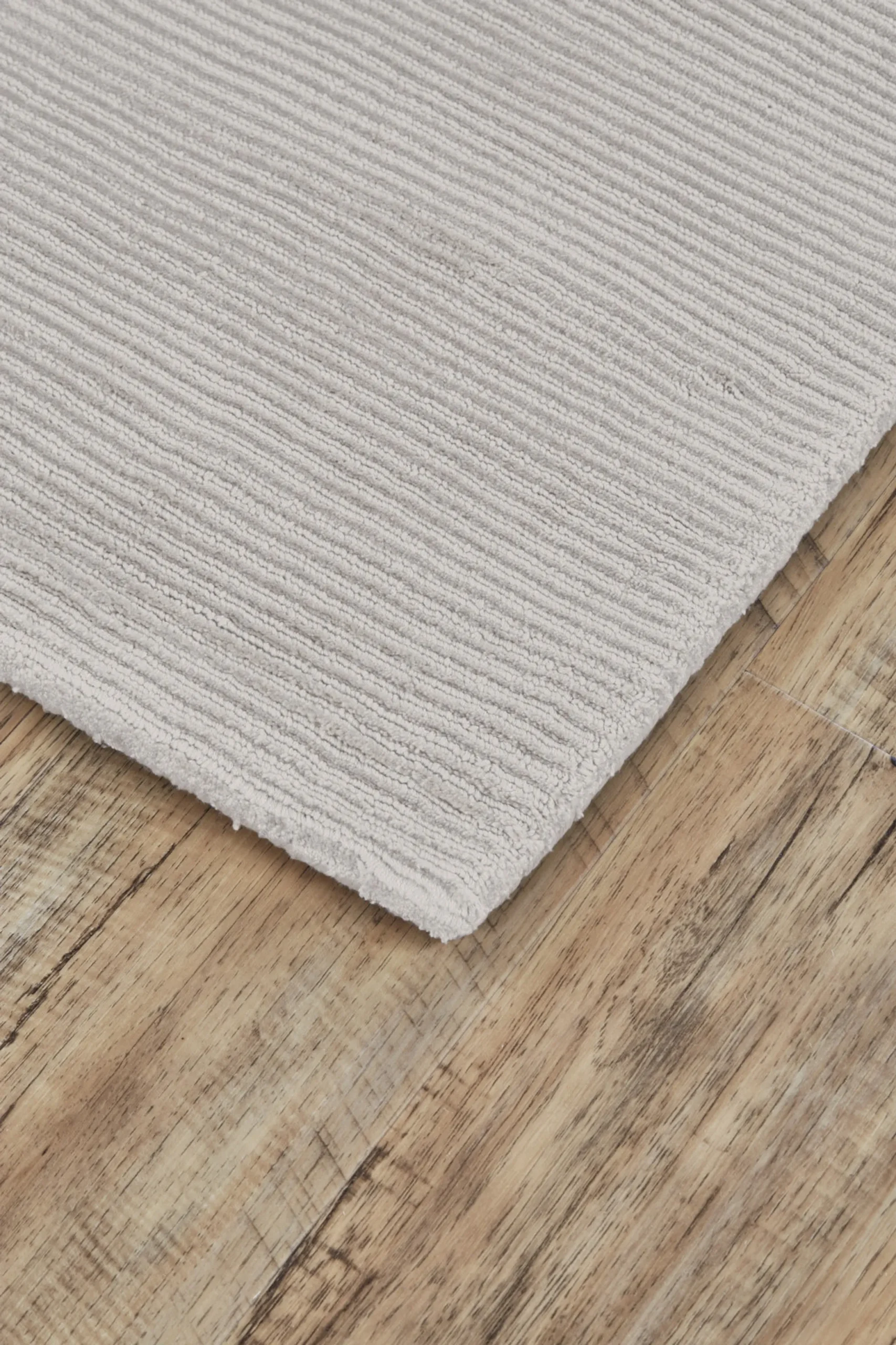 Thảm trải sàn dệt tay 1,2m x 1,8m màu xám bạc - Ảnh 5