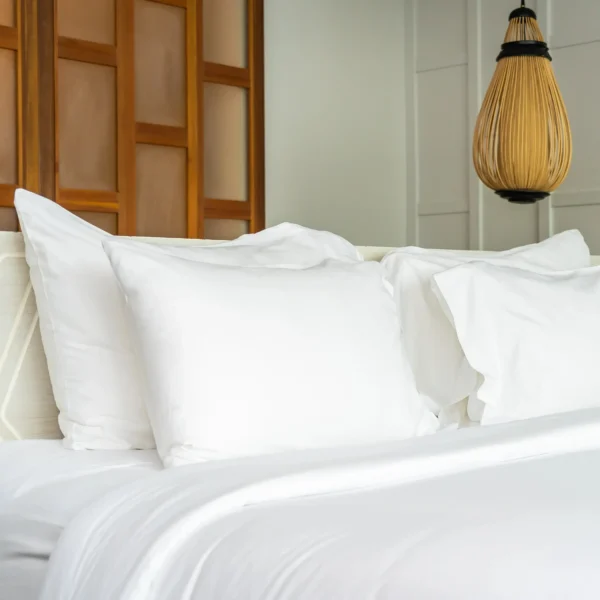 Bộ chăn ga gối 100% cotton dệt sateen T-400