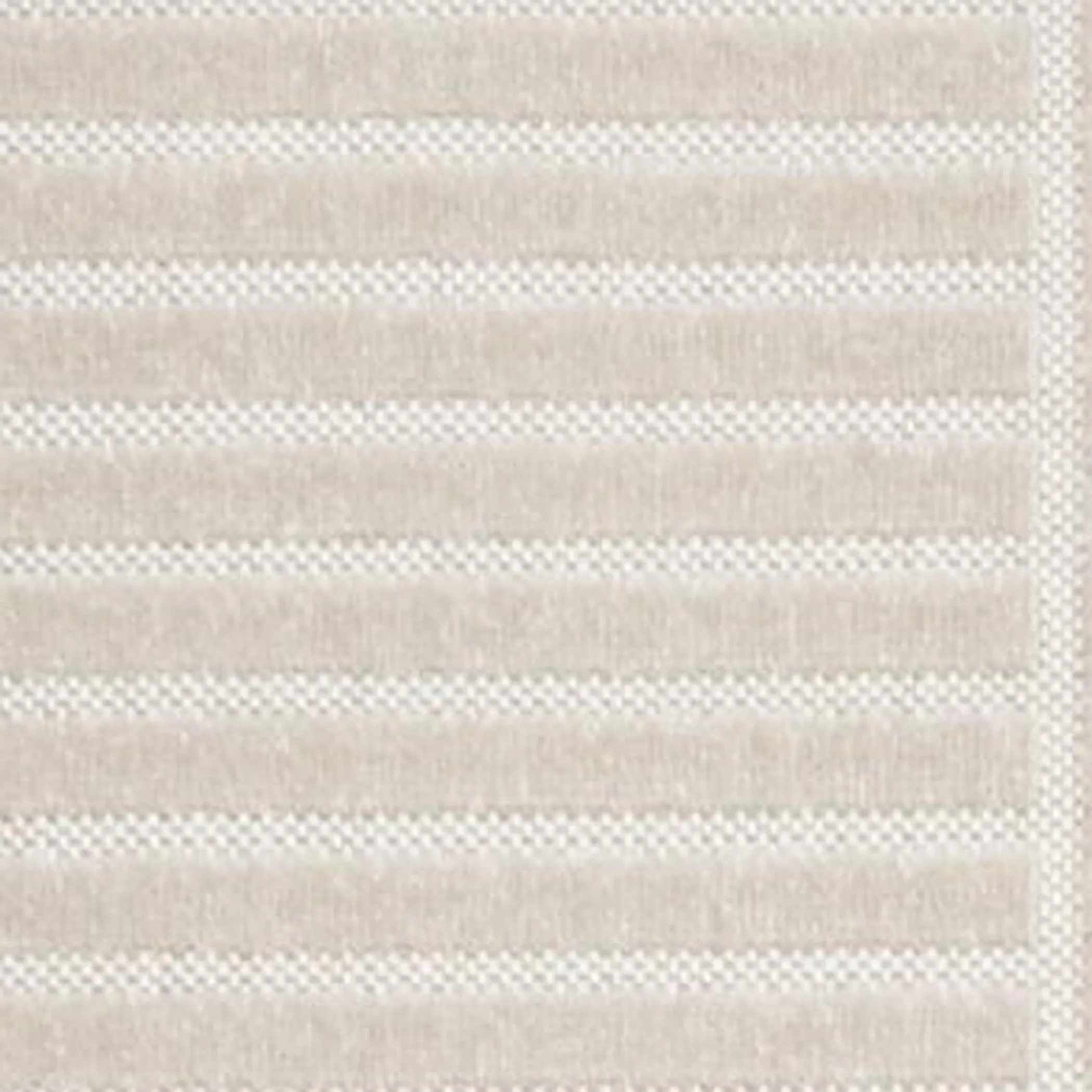Thảm trải sàn trong nhà ngoài trời họa tiết sọc màu ngà kem 3,7m x 4,6m - Ảnh 3