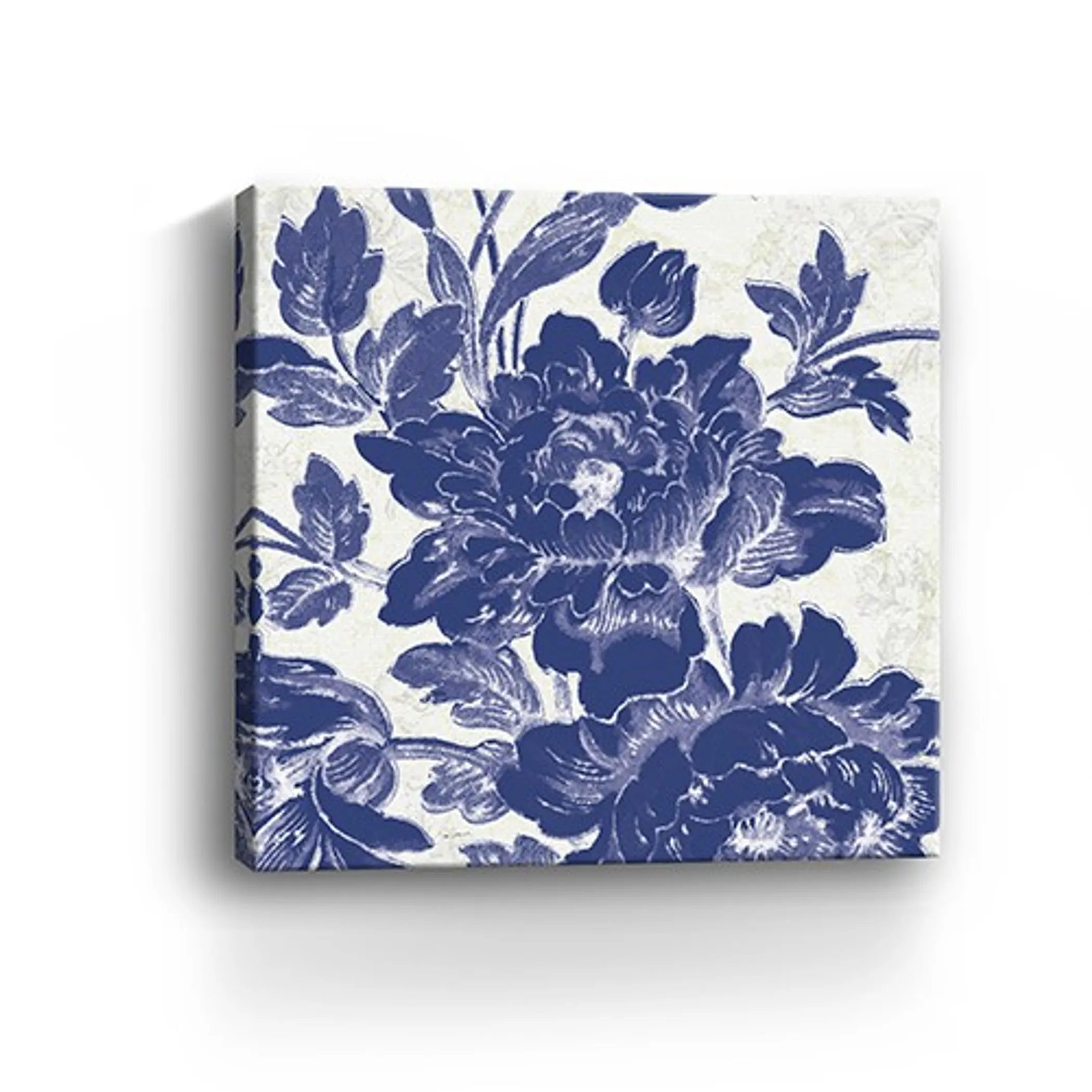 Tranh in không khung hoa hồng họa tiết toile xanh - Ảnh 6