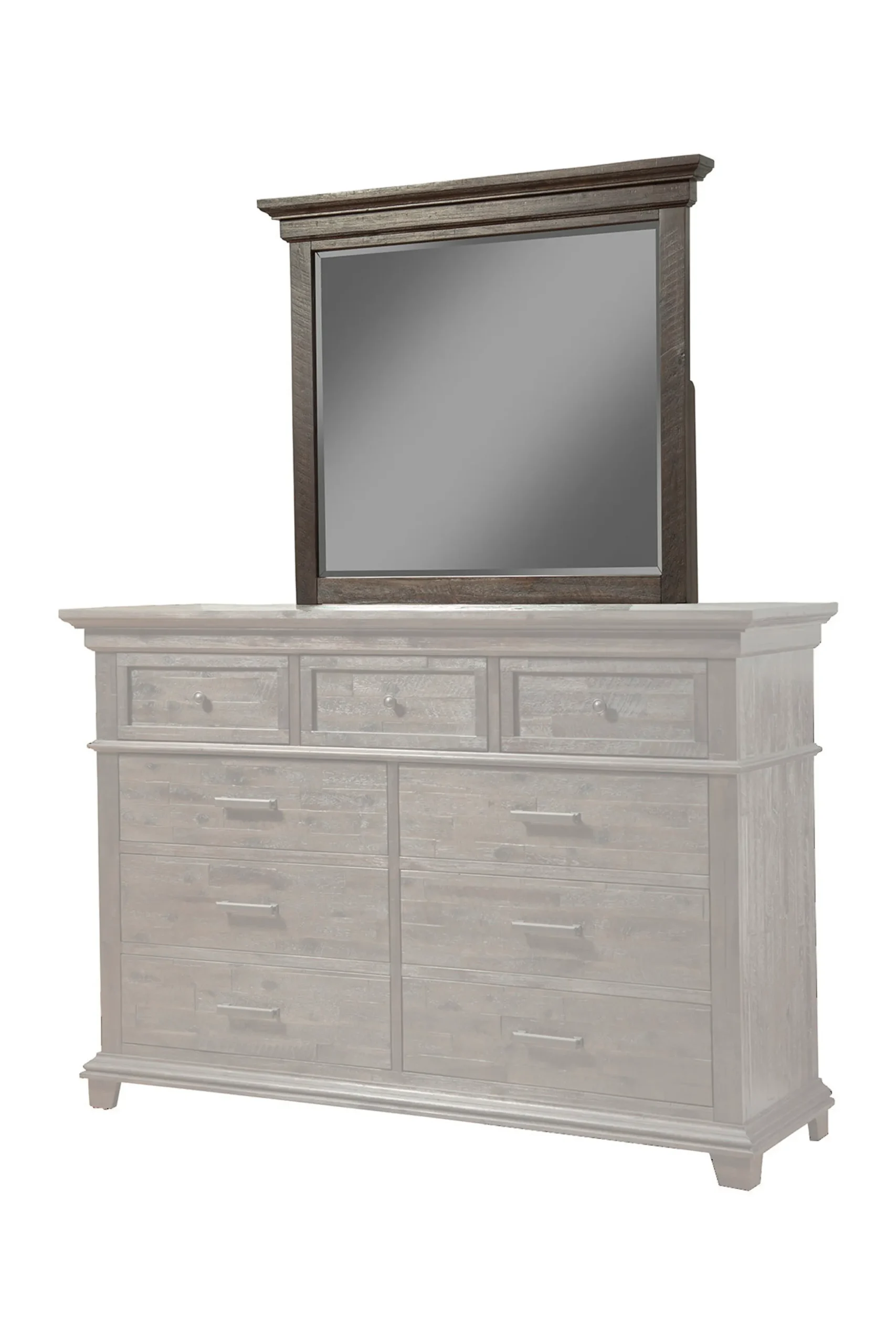 Gương phòng ngủ Newberry màu xám Salvaged Gray - Ảnh 2