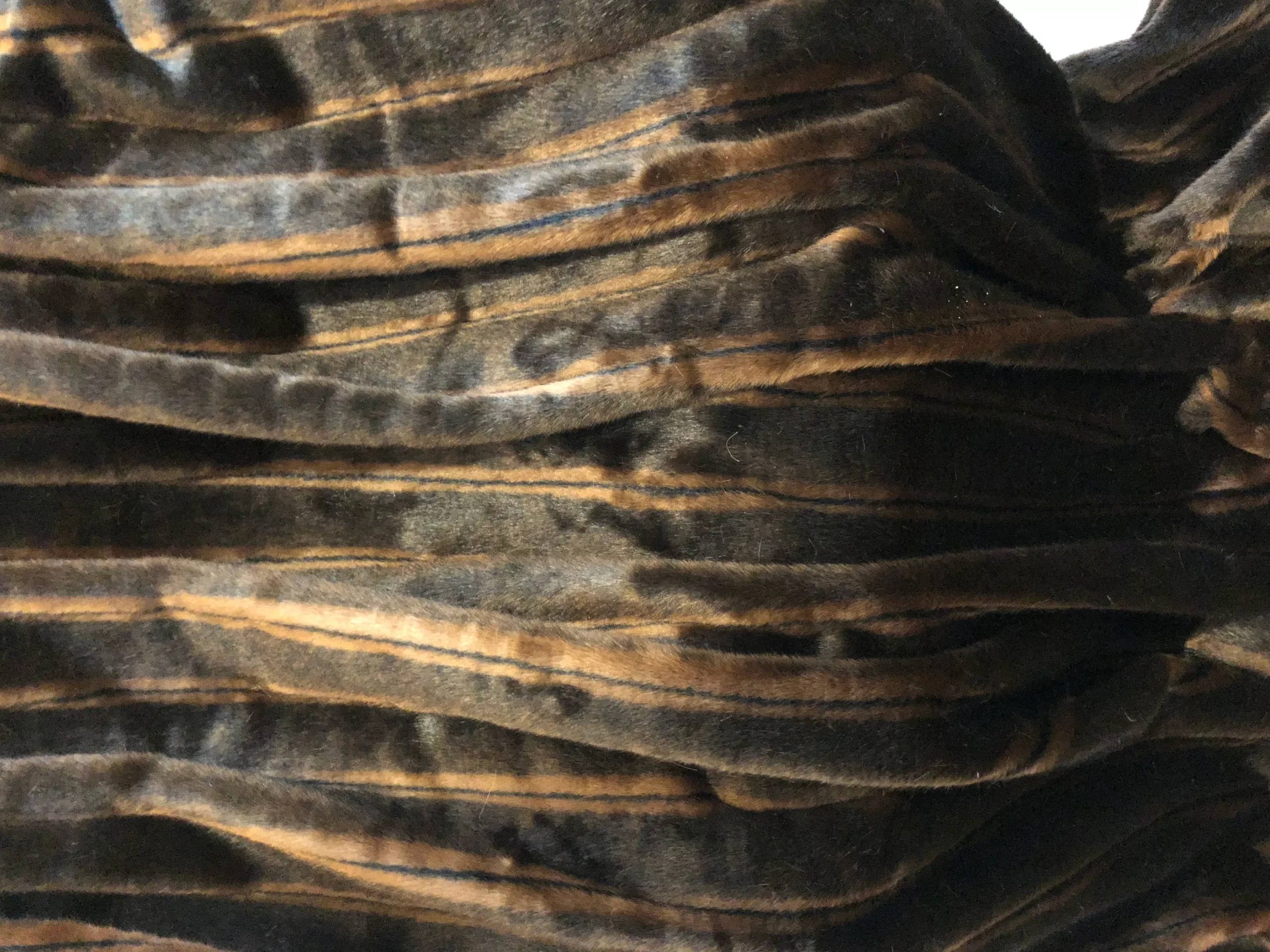 Plutus chăn lông chồn mink nhân tạo cao cấp màu nâu - Ảnh 3