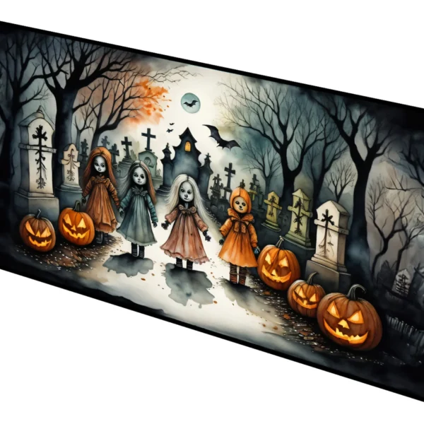 Thảm chạy dài 71cm x 147cm chủ đề Halloween ma quái