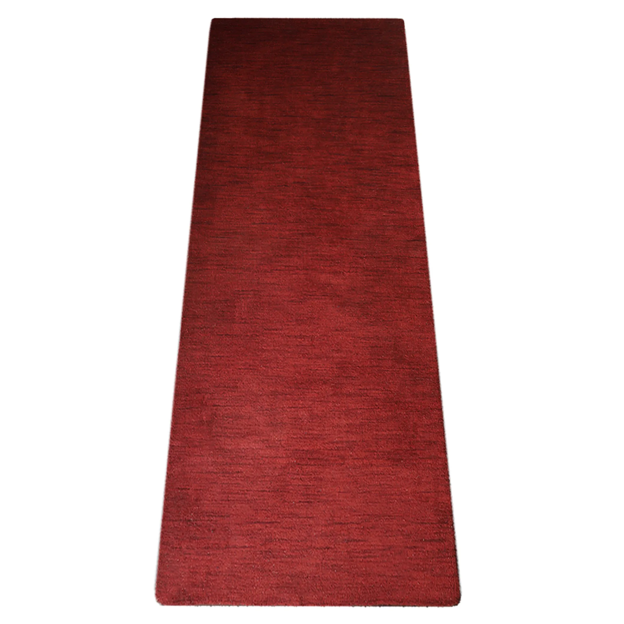 Thảm chạy hành lang len dệt thắt tay Rugsotic Carpets màu trơn - Ảnh 3