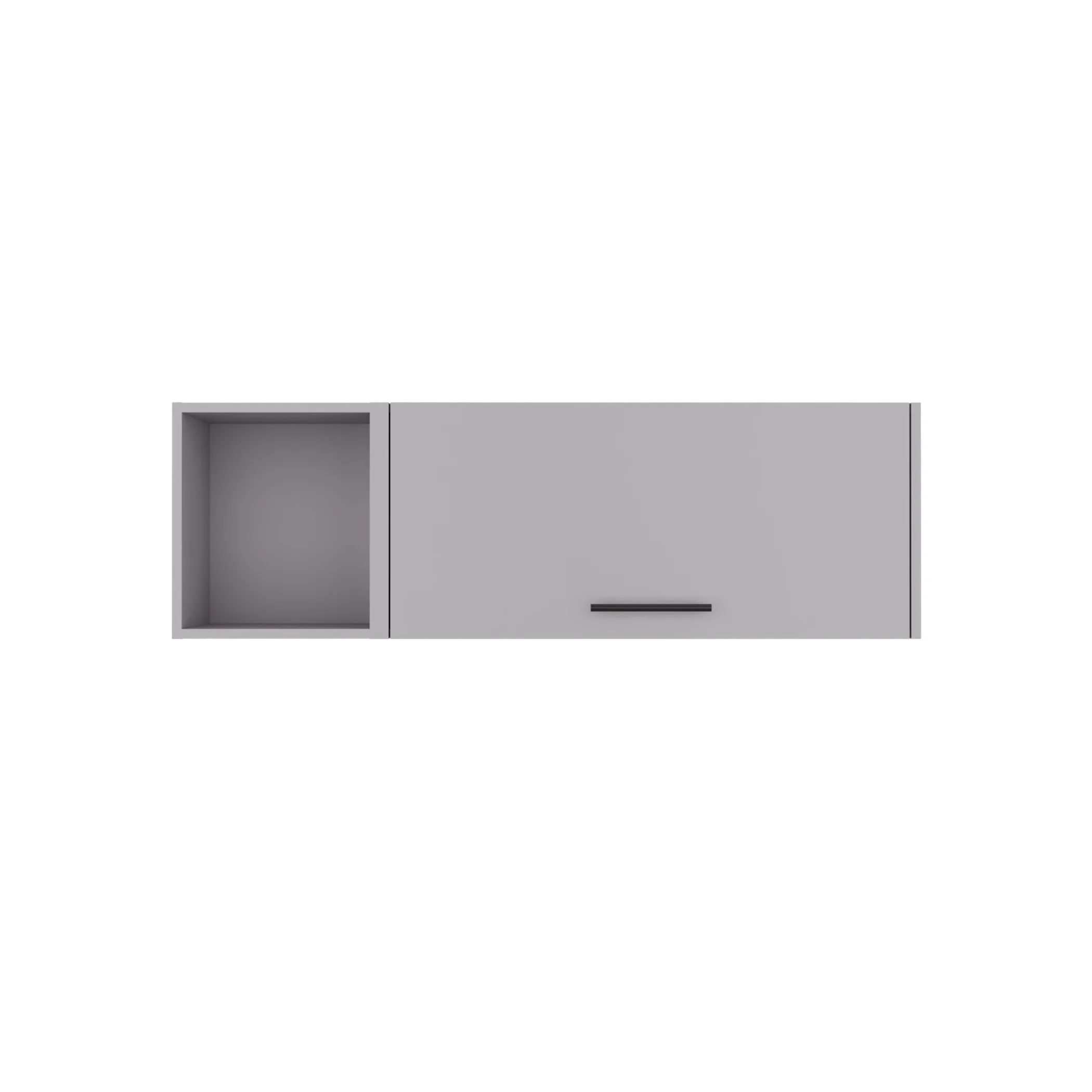 Tủ treo tường Aster rộng 120cm màu khói - Ảnh 6