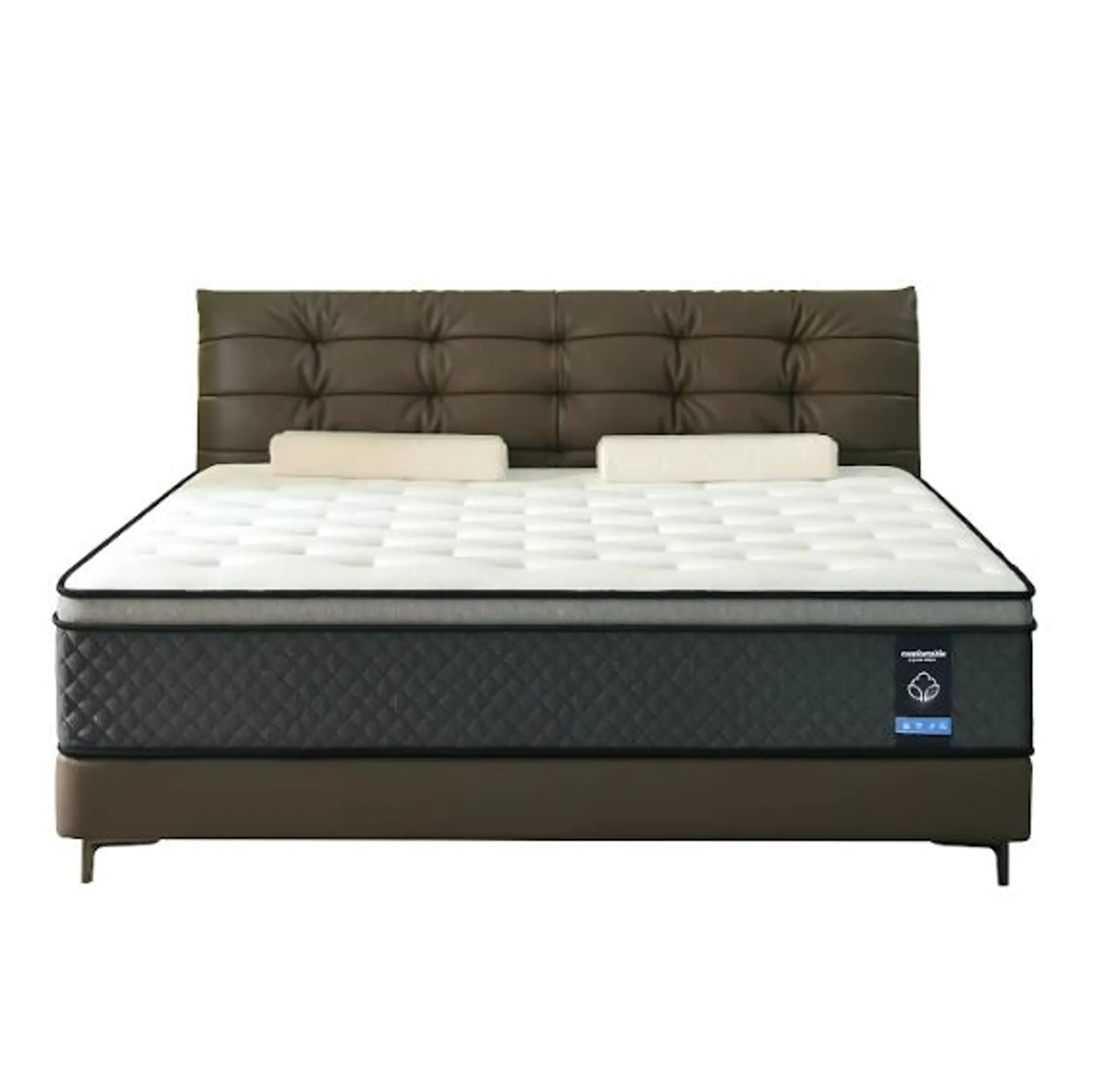 Nệm lai foam và lò xo túi dày 30cm size King - Ảnh 2