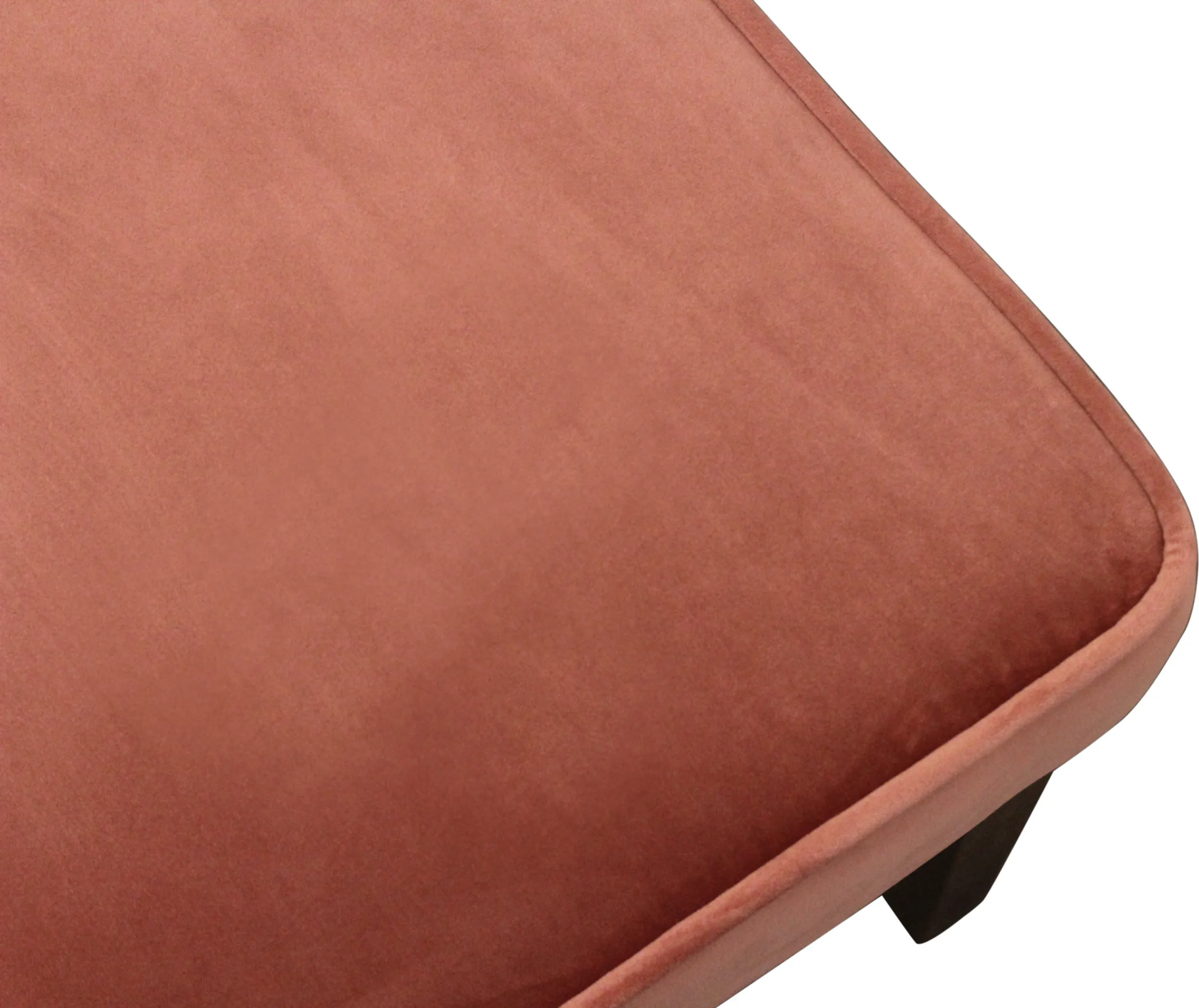 Bộ 2 ghế ăn Parsons bọc nhung hồng phấn và nâu - Ảnh 6