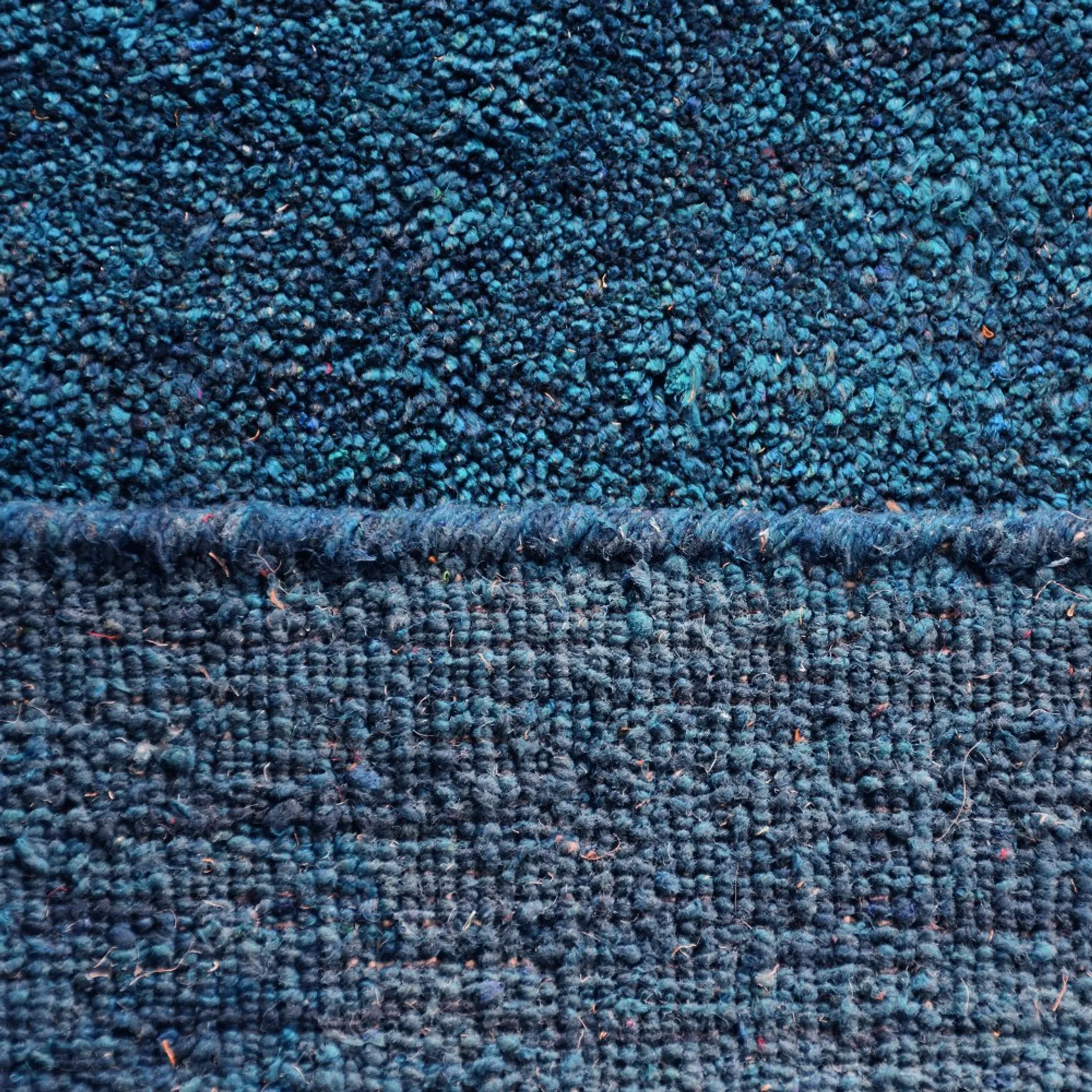 Thảm pha lụa dệt thắt tay Rugsotic Carpets màu trơn - Ảnh 5