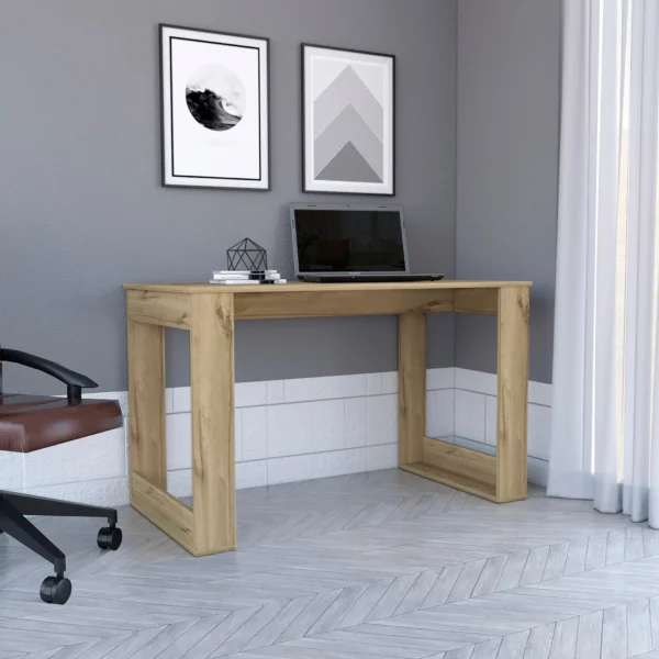 Bàn làm việc Oviedo 120cm màu gỗ sồi sáng