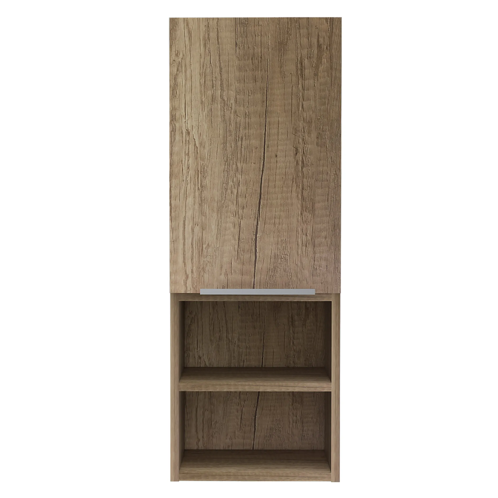 Tủ trang trí gỗ màu nâu rộng 30cm với bốn ngăn kệ - Ảnh 2