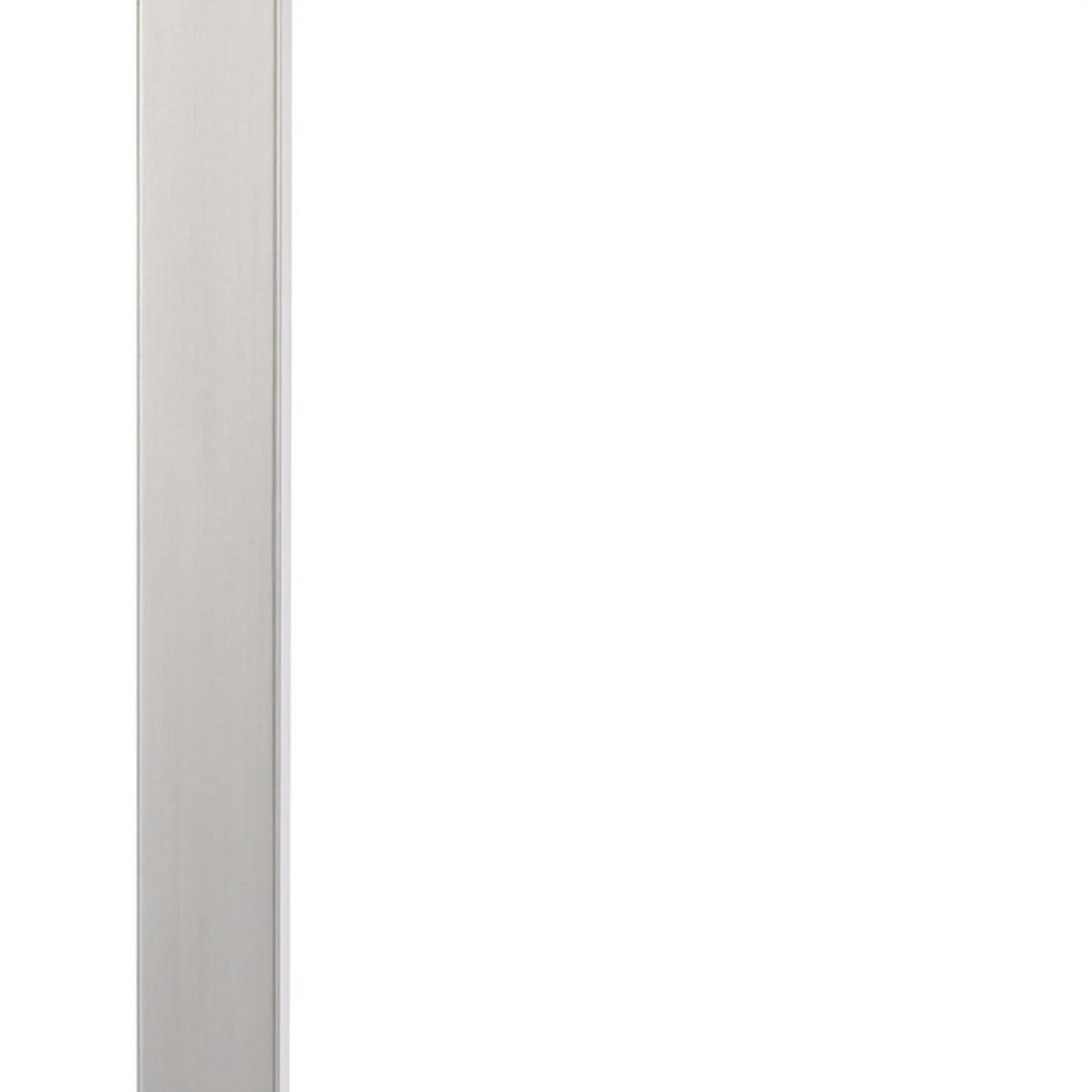 Đèn bàn làm việc USB kim loại màu niken 63,5cm chụp màu trắng - Ảnh 4