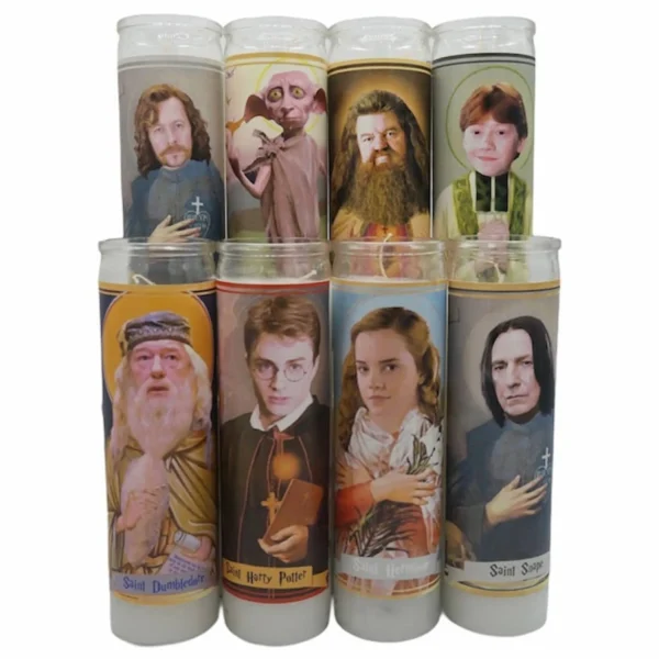 Nến cầu nguyện in hình nhân vật Harry Potter