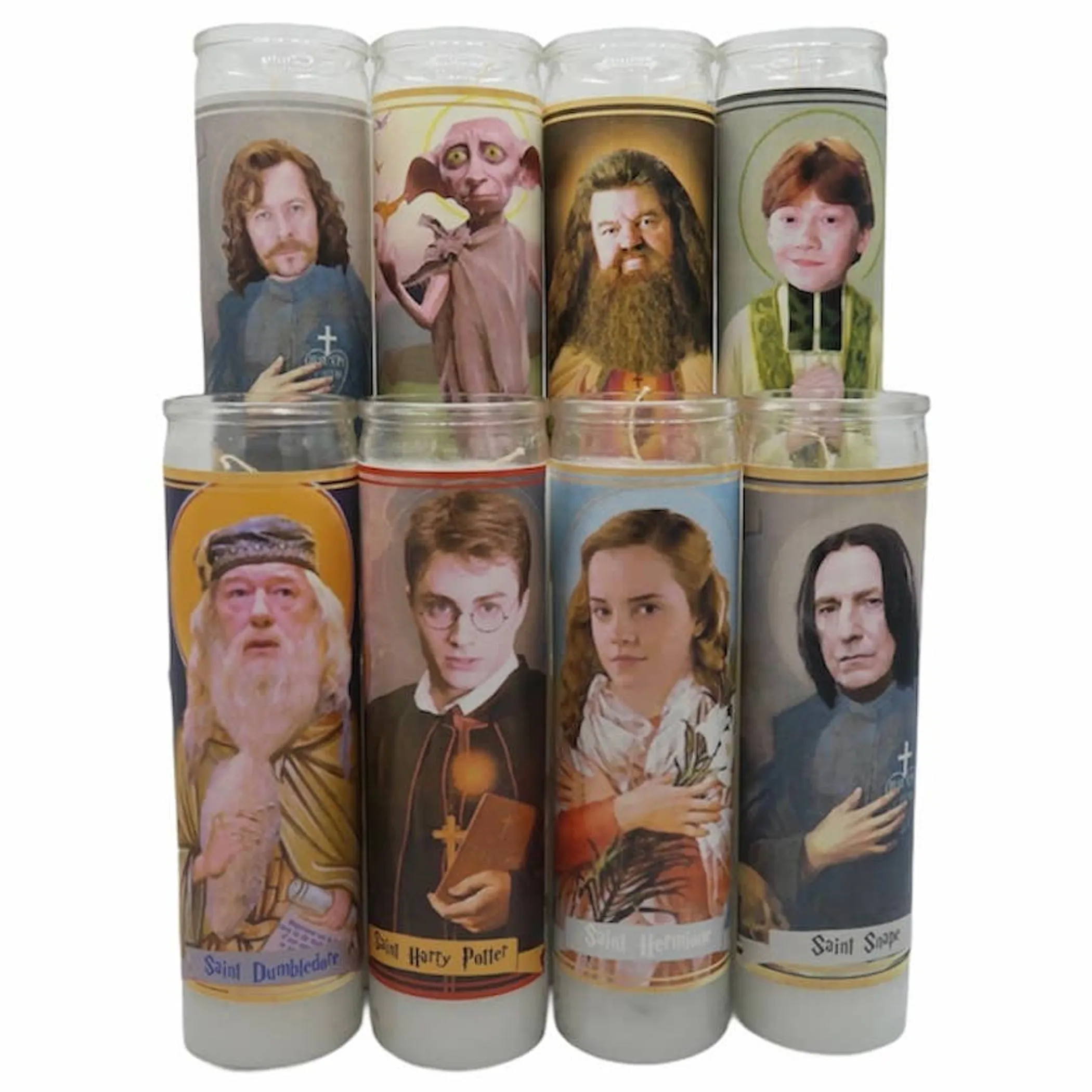 Nến cầu nguyện in hình nhân vật Harry Potter