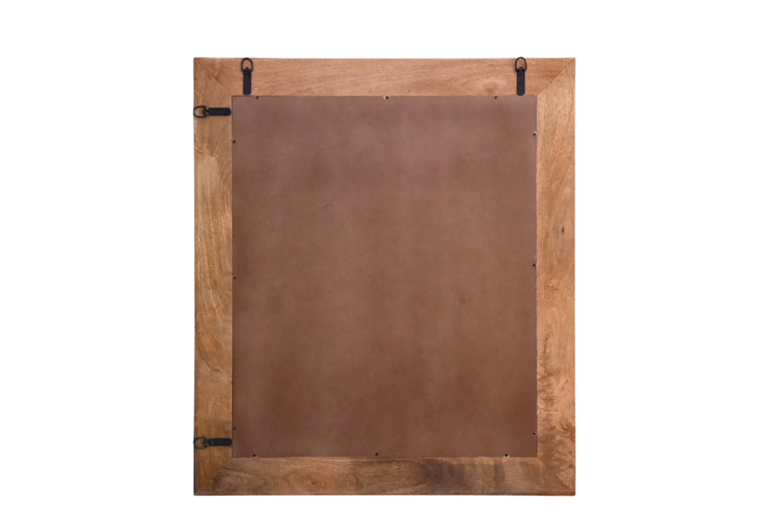 Gương gỗ tự nhiên màu nâu cho bàn trang điểm 117cm - Ảnh 3