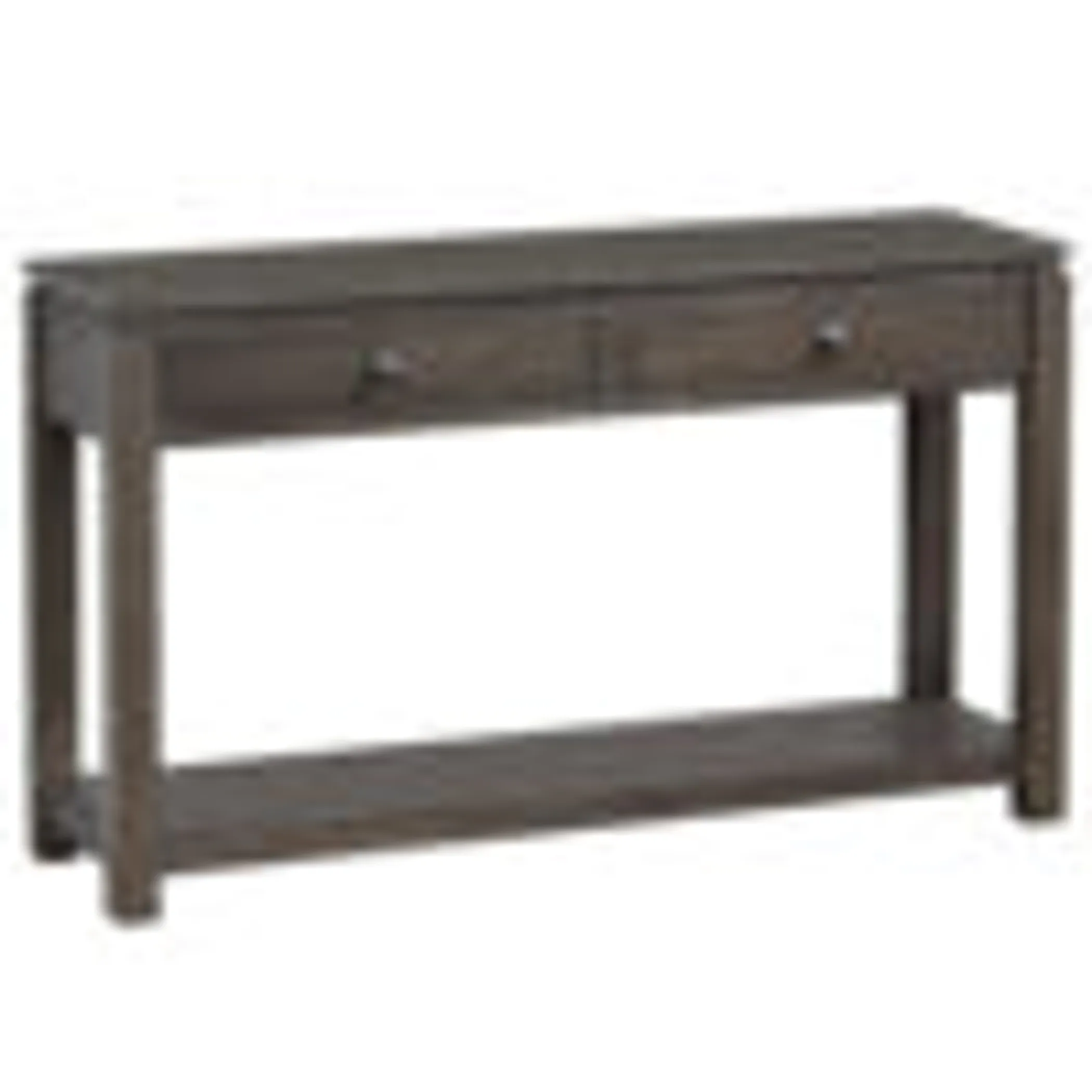 Bàn console sau sofa Sunset Trading Shades of Gray có ngăn kéo và kệ
