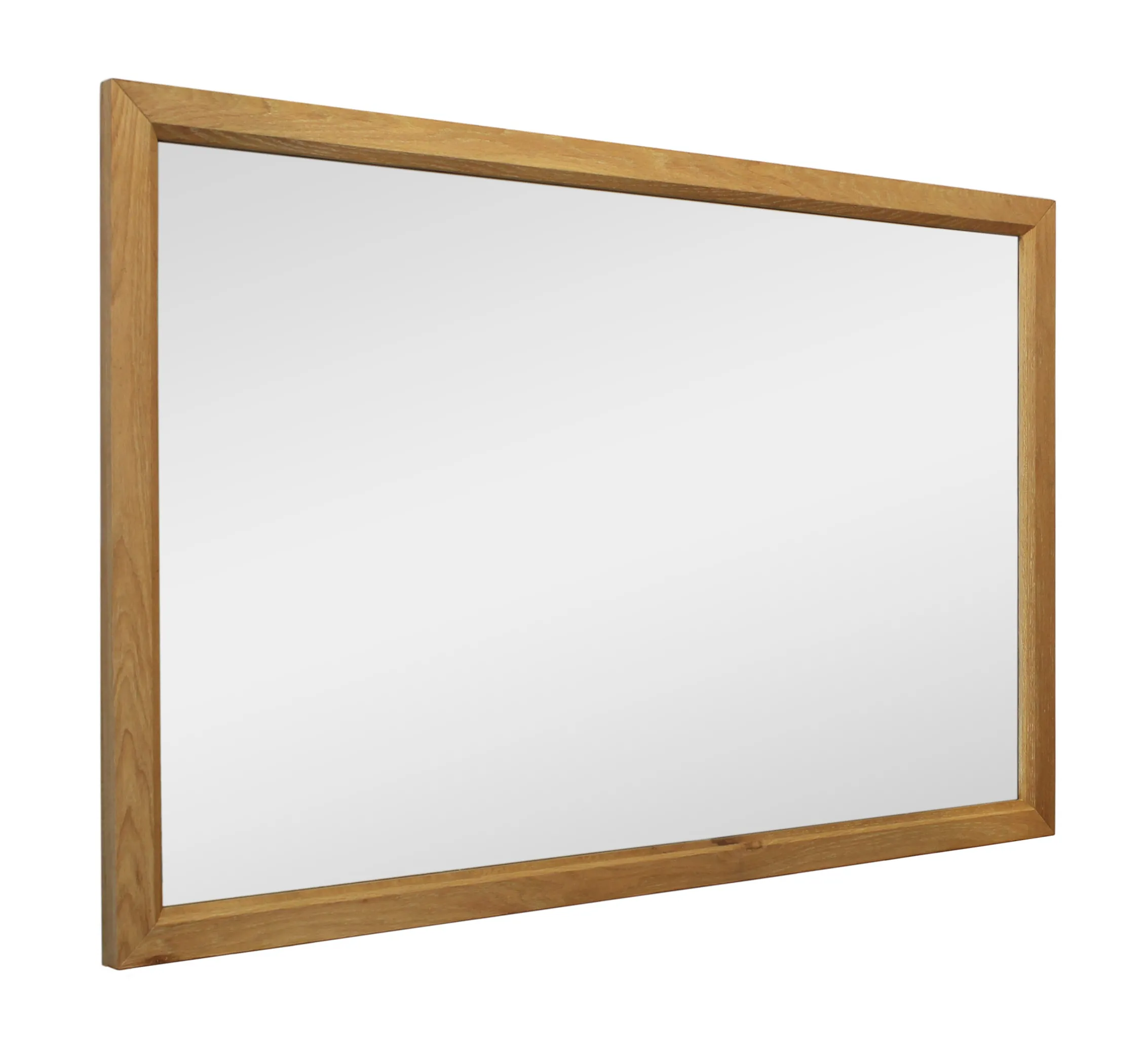 Gương trang trí treo tường khung gỗ đặc tự nhiên 102cm - Ảnh 4