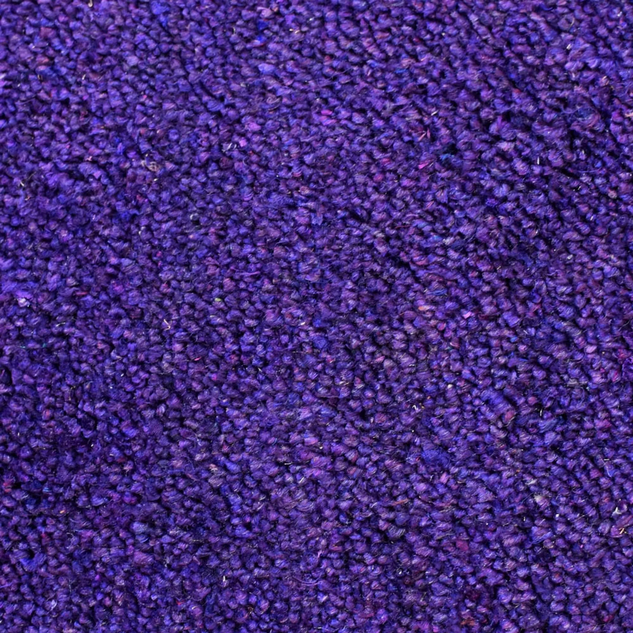 Thảm tròn dệt thắt tay pha lụa Rugsotic Carpets màu trơn - Ảnh 4