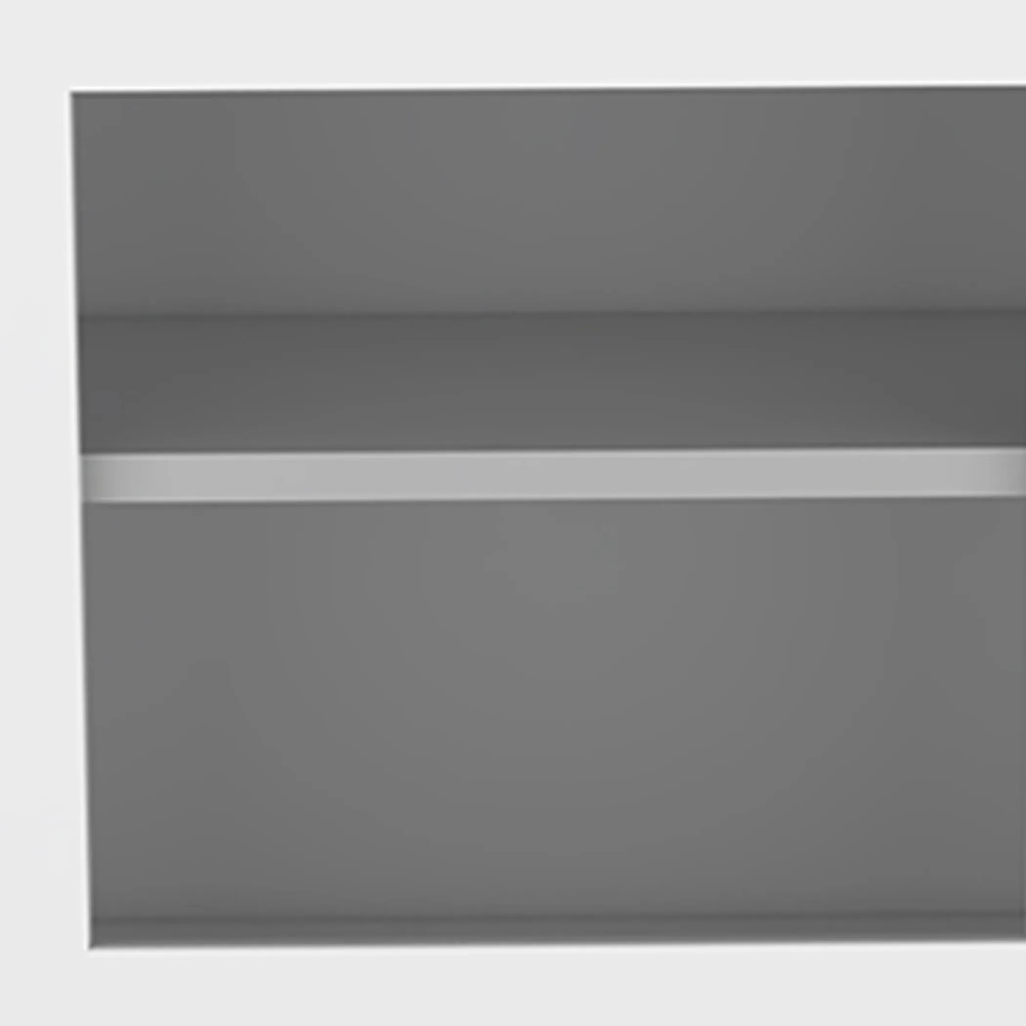 Tủ trang trí treo tường màu trắng rộng 50cm với một kệ - Ảnh 6