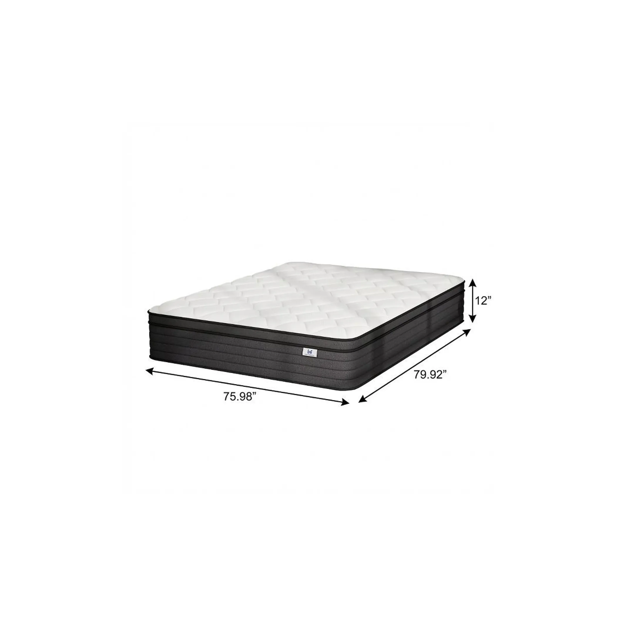 Nệm lai foam và lò xo túi dày 30cm size King - Ảnh 5