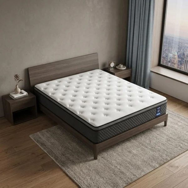 Nệm lai foam và lò xo túi dày 30cm size King