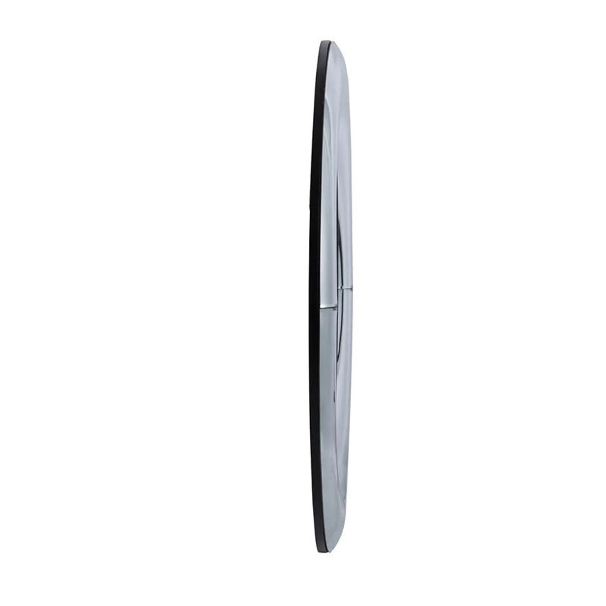 Gương trang trí tròn khung cong màu bạc 80cm - Ảnh 4