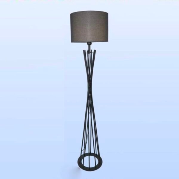 Đèn cây đứng phòng khách DC12D thân kim loại cao 1,56m