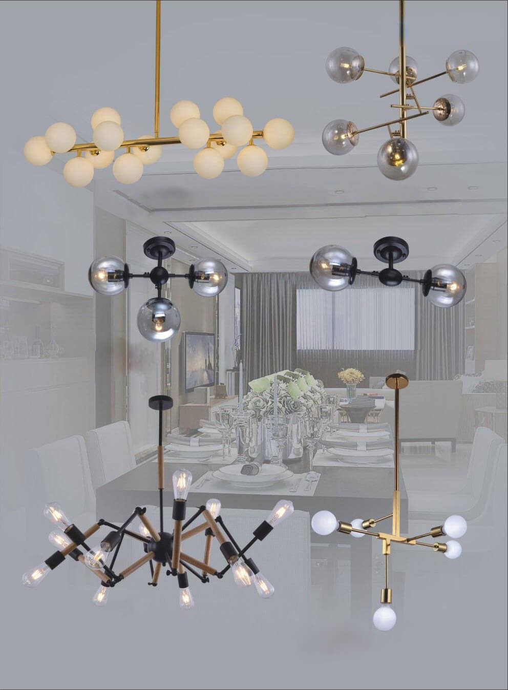Đèn thả bàn ăn hiện đại DTRT098 - Ảnh 2