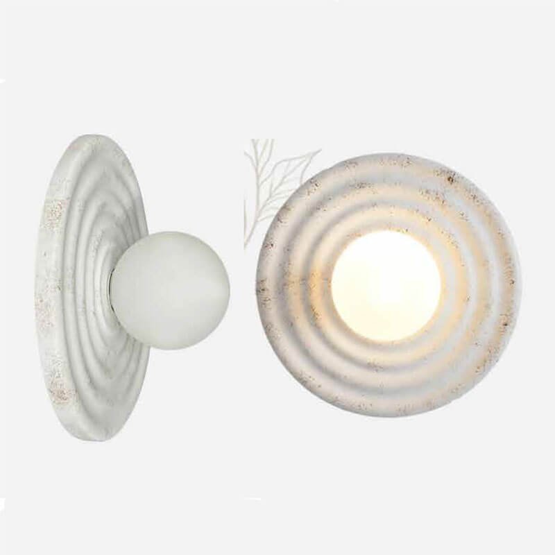 Đèn tường hiện đại composite chao kính trắng DTX189