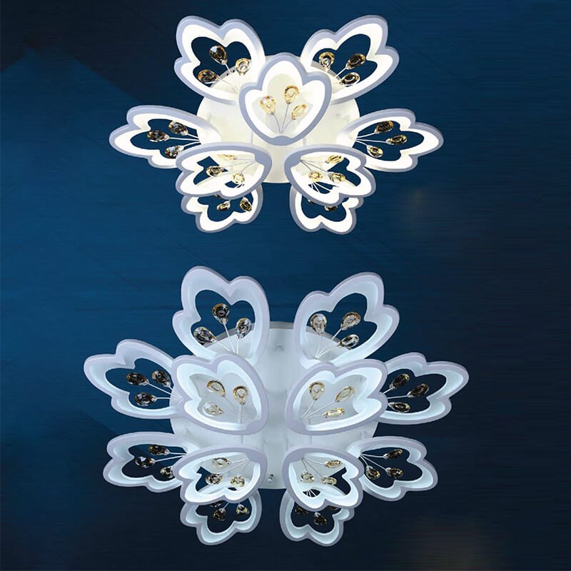 Đèn LED ốp trần hợp kim sơn trắng MOR40