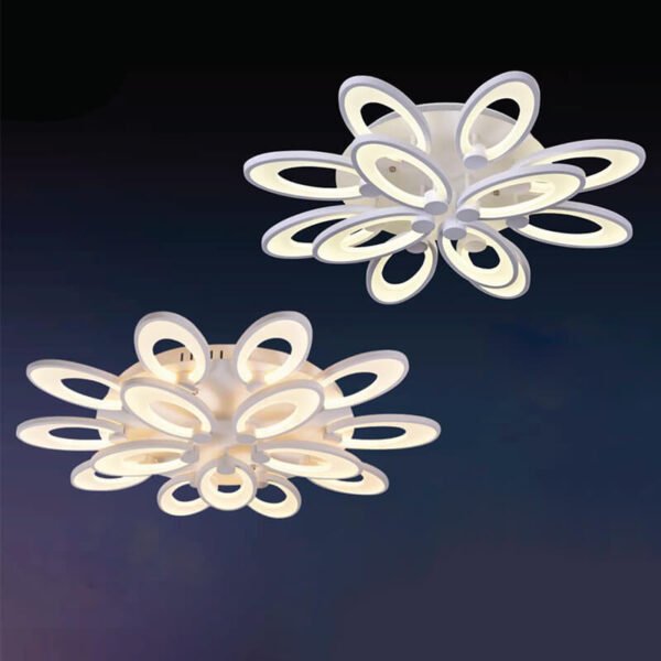 Đèn LED ốp trần hợp kim sơn trắng MOR55