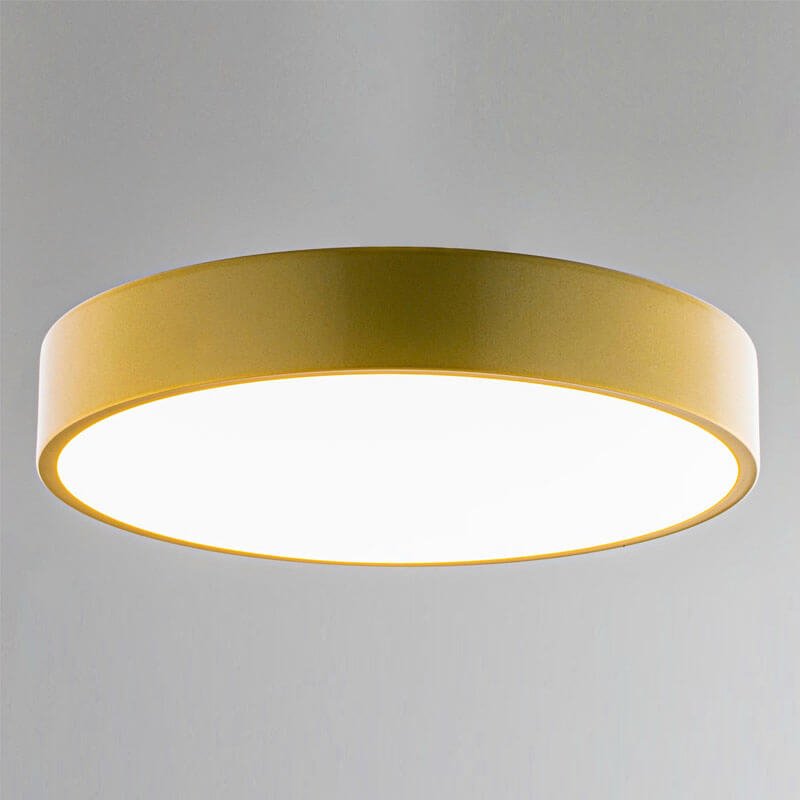 Đèn ốp trần MOV65 hợp kim mạ vàng, Ø30cm