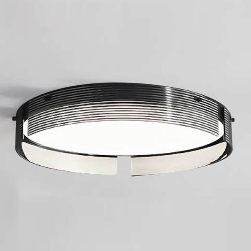 Đèn ốp trần MOX19 hợp kim sơn đen, Ø50cm