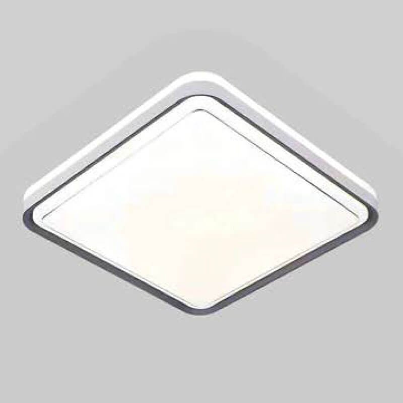 Đèn ốp trần MOX23 hợp kim sơn đen, trắng, vàng, Ø50cm