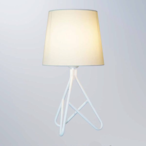 Đèn ngủ để bàn hợp kim chụp vải dày NX09 dài 23cm x cao 50cm