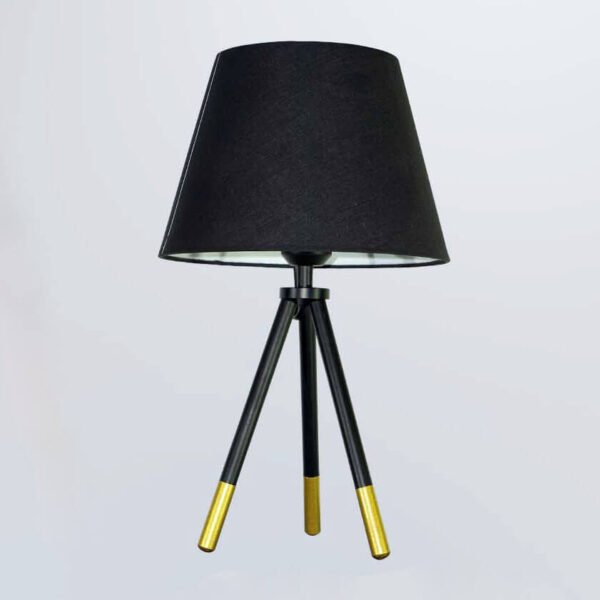 Đèn ngủ để bàn hợp kim chụp vải dày NX12 dài 26cm x cao 40cm