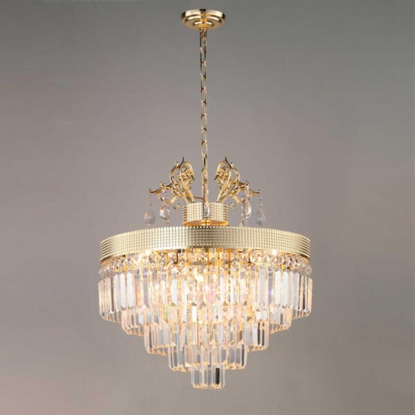 Đèn thả phòng khách pha lê PLK25 Ø60cm x cao 65cm