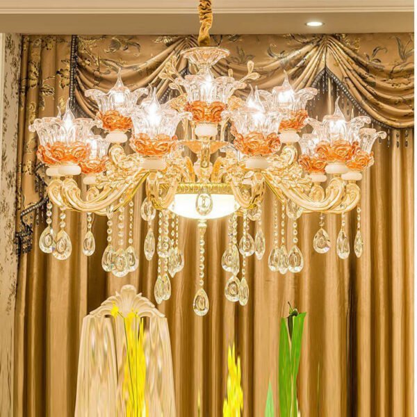 Đèn thả phòng khách PLK59 Ø90cm x cao 100cm