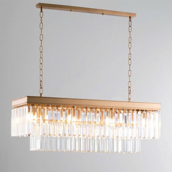 Đèn thả bàn ăn PLK72 dài 100cm x rộng 30cm x cao 40cm