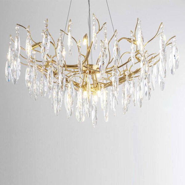 Đèn thả phòng khách PLK85 Ø80cm x cao 45cm