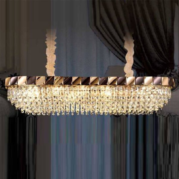 Đèn thả bàn ăn PLV02 dài 110cm x cao 34cm