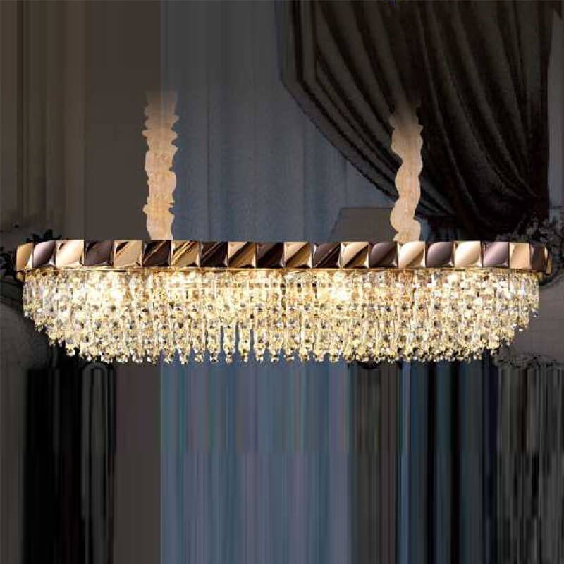 Đèn thả bàn ăn PLV02 dài 110cm x cao 34cm