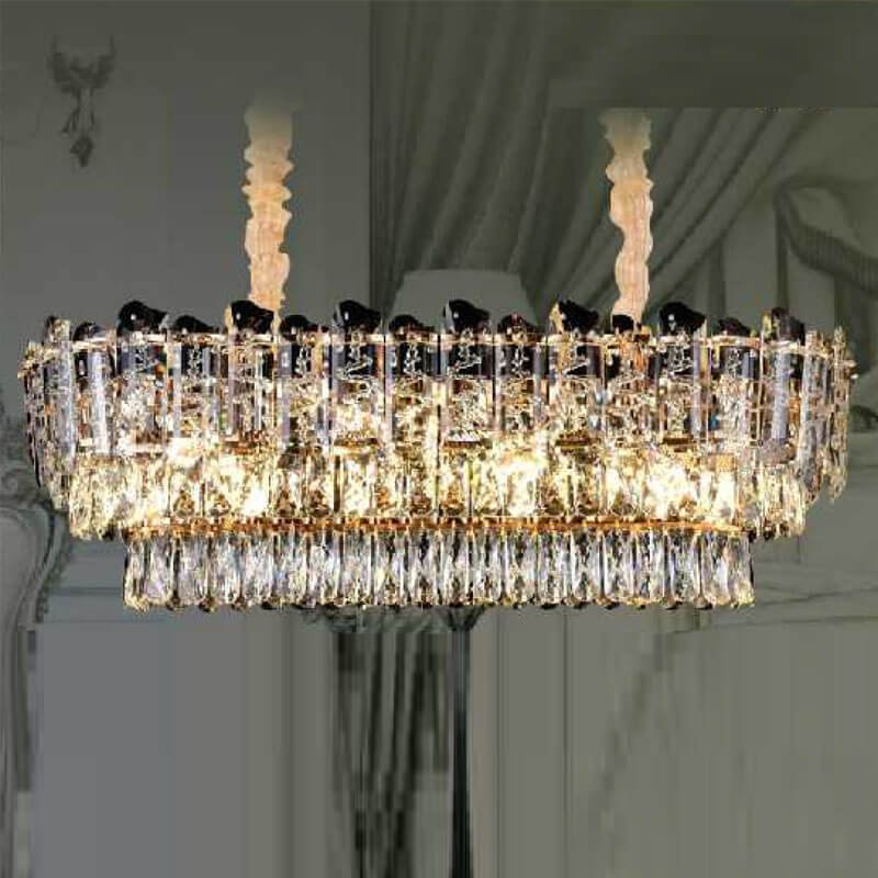 Đèn thả bàn ăn PLV04 dài 80cm x cao 35cm