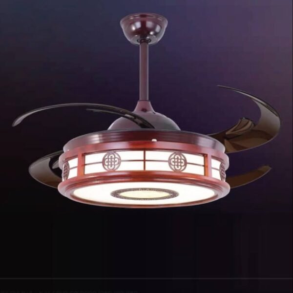 Quạt trần đèn giấu cánh QDR05