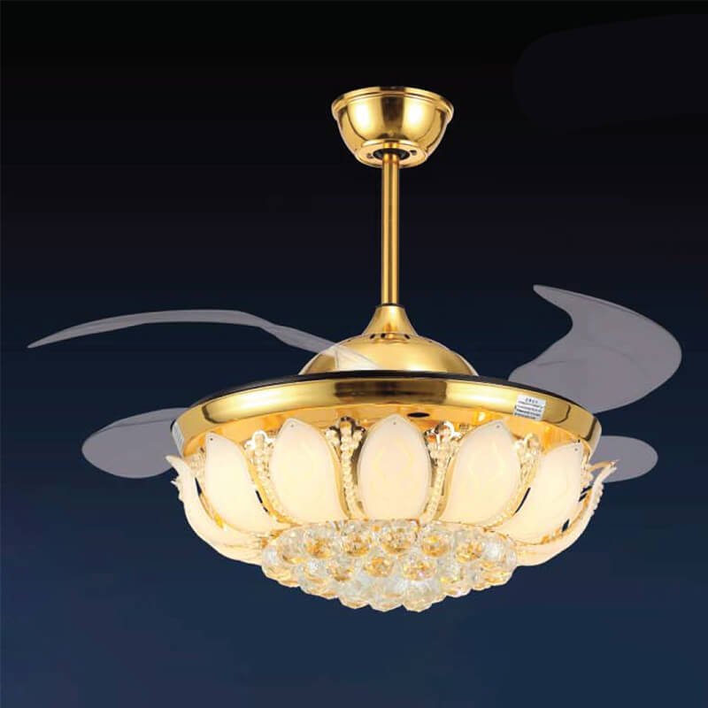 Quạt trần đèn giấu cánh QDR06