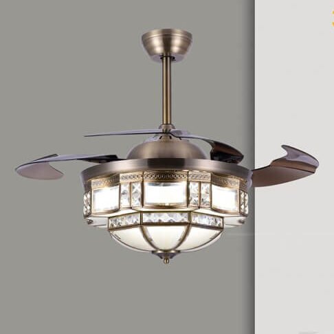 Quạt trần đèn cánh xếp QDX35