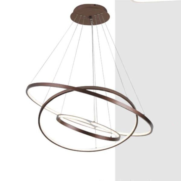 Đèn thả trần vòng tròn TRN28 3 vòng Ø30-70cm