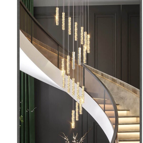 Đèn thả thông tầng TTV15 LED 3 chế độ sáng trắng, vàng, trung tính